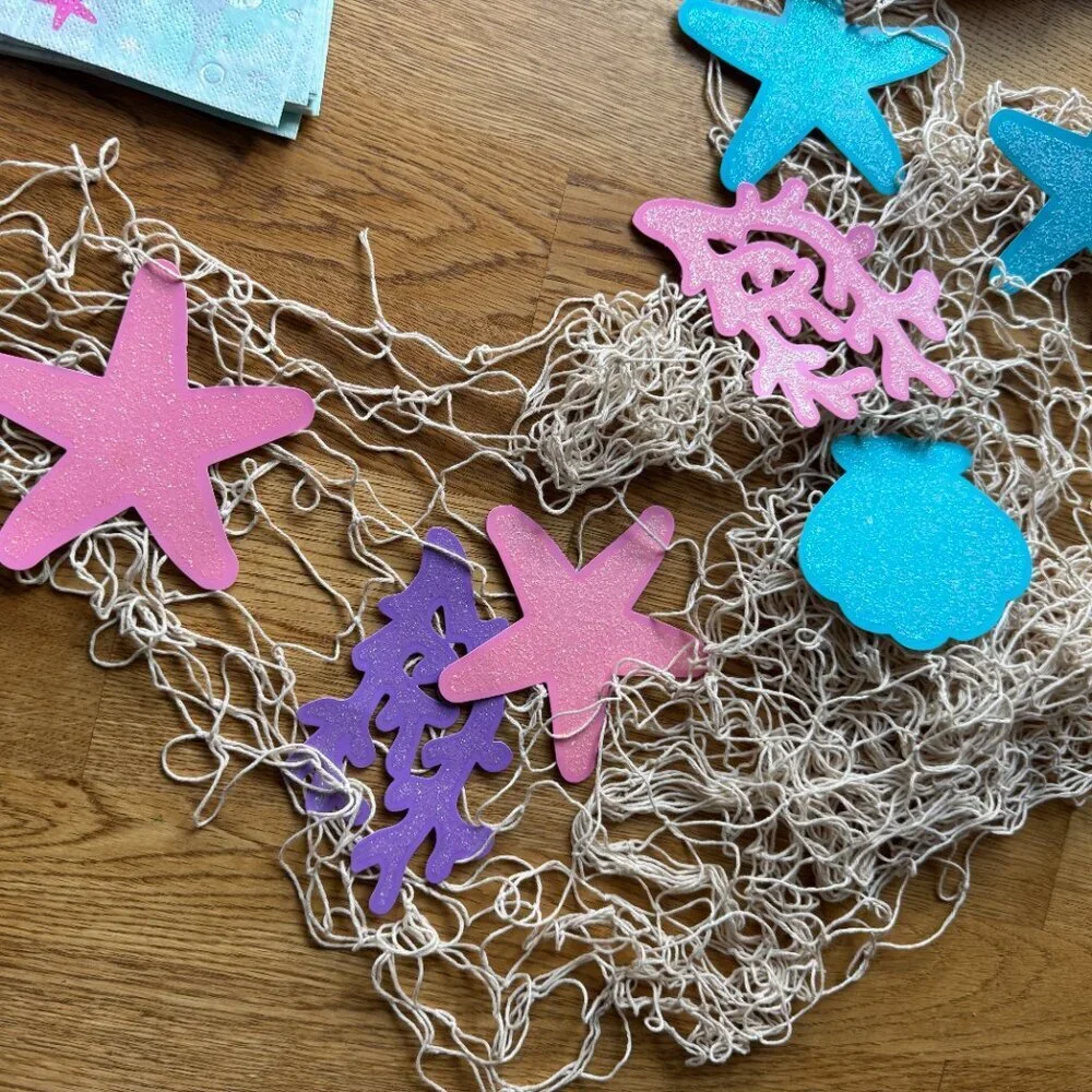 Mermaid Birthday Party Supply Lot
